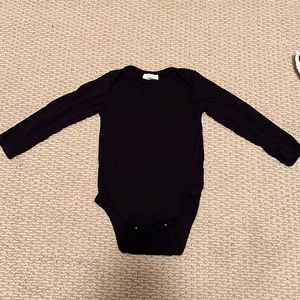 Black Spearmint Love long sleeve onesie